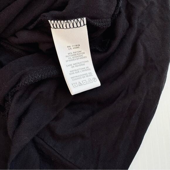 MICHAEL Michael Kors chain link halter with MK logo on chain black size small - Picture 6 of 6